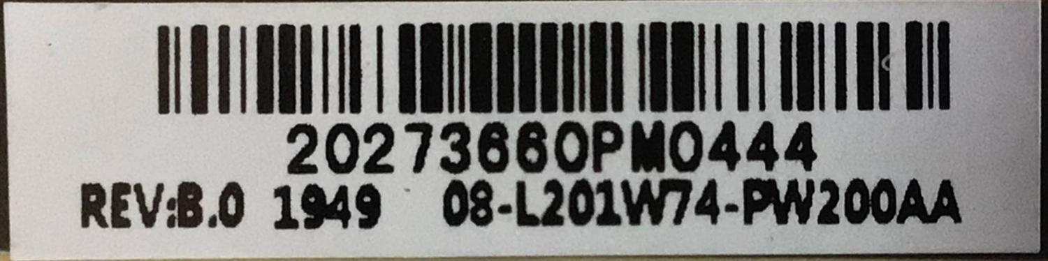 KIT DE TARJETAS PARA TV TCL·ROKU SMART TV / MAIN 08-CS65CUN-OC408AA / 40-RT73H1-MAA2HG / RTD2873 / V8-RT73K01-LF1V1453 / T-CON 34.29110.08R / 342911008R / ST6451D02-A-C-2 / FUENTE 08-L201W74-PW200AA / 40-L201W8-PWB1CG / PANEL LVU650NEBL / MODELO 65S525 - Imagen 3